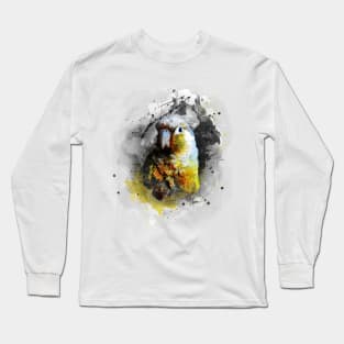 bird parrot art #bird #parrot Long Sleeve T-Shirt